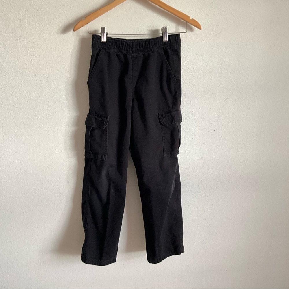 The Children's Place Black Cargo Pants 8 boys kids